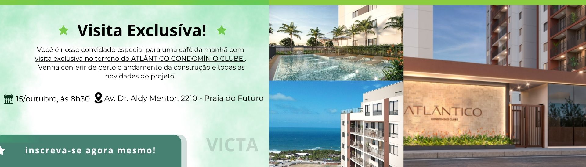 Visita EXCLUSIVA ao Atlântico Condomínio Clube - Capa